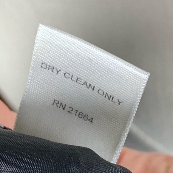 Talbots womens skirt size 16 black white pin dot 39% wool career - Picture 10 of 11